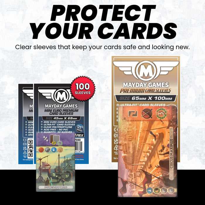 "7 Wonders: Duel" Compatible Card Sleeve Bundle - for just $6! 