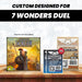 "7 Wonders: Duel" Compatible Card Sleeve Bundle - for just $6! 