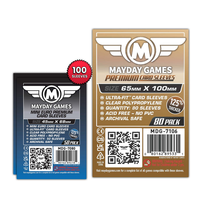 "7 Wonders: Duel" Compatible Card Sleeve Bundle - for just $6! 
