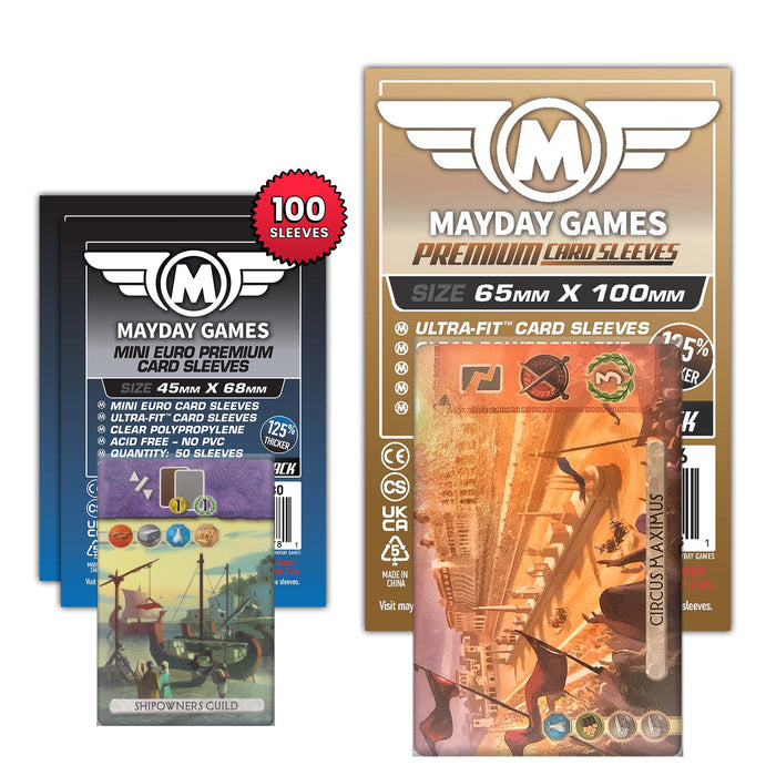 "7 Wonders: Duel" Compatible Card Sleeve Bundle - for just $6! 