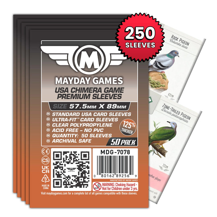 "Wingspan" Compatible Card Sleeve Bundle - for just $8.25! 