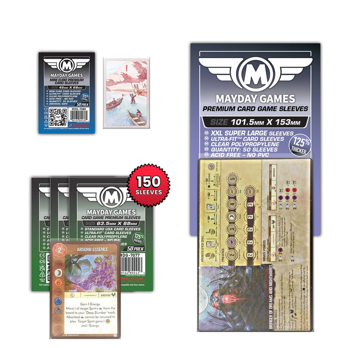 "Spirit Island" Compatible  Card Sleeve Bundle - for just $11.50! 