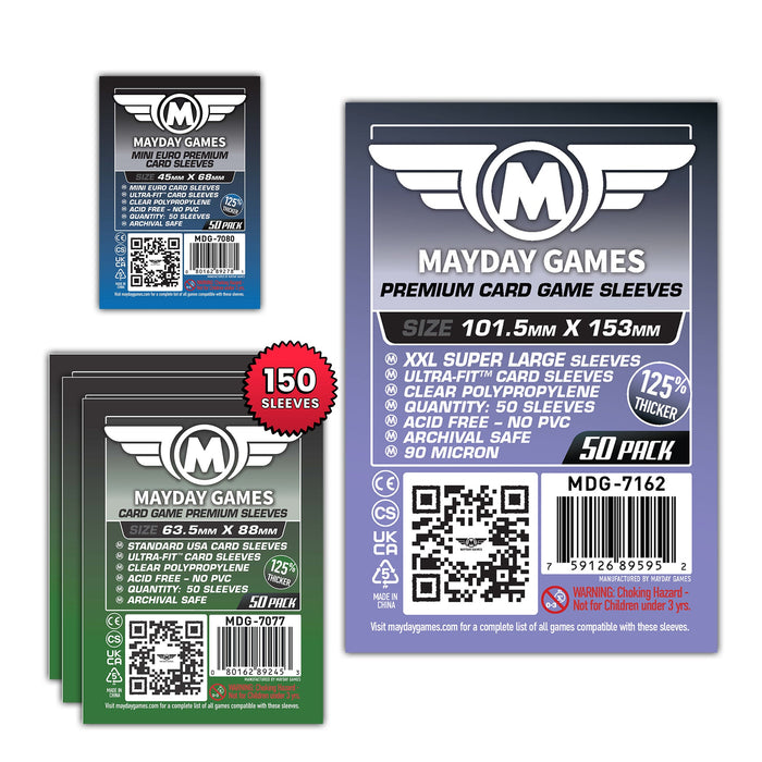 "Spirit Island" Compatible  Card Sleeve Bundle - for just $11.50! 