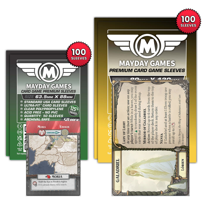 "The Lord of the Rings: Fate of the Fellowship" Compatible Card Sleeve Bundle - for just $7.25! 