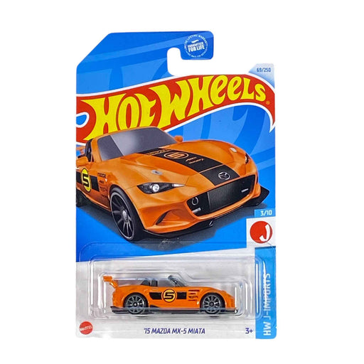 Hot Wheels '15 Mazda MX-5 Miata - J-Imports Series 3/10 - for just $1.79! 