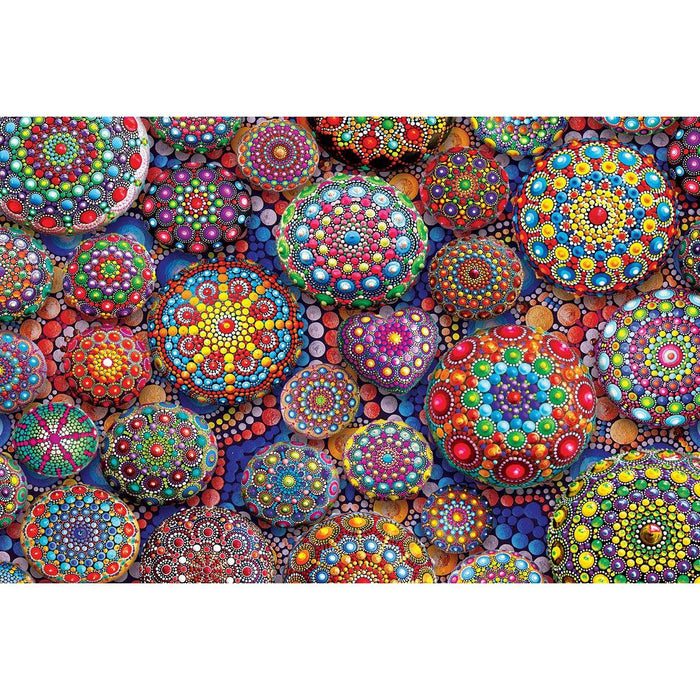 Meditative Mandala Stones 1000 Piece Jigsaw Puzzle Eurographics - for just $21.99! 