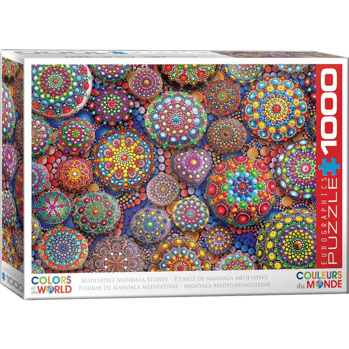 Meditative Mandala Stones 1000 Piece Jigsaw Puzzle Eurographics - for just $21.99! 