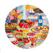 Mediterranean Table 500 Piece Round Jigsaw Puzzle eeBoo - for just $26.99! 