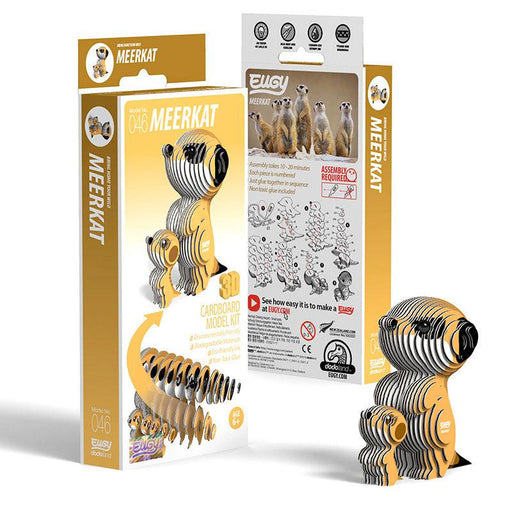 Meerkat 3D Cardboard Model Kit Eugy - for just $11.99! 
