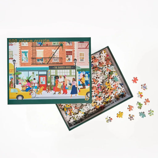 Meet Me Uptown 500 Piece Soft Touch Jigsaw Puzzle Be Rooted - for just $29.99! 