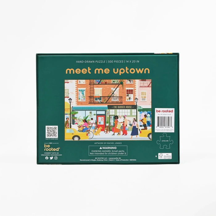 Meet Me Uptown 500 Piece Soft Touch Jigsaw Puzzle Be Rooted - for just $29.99! 