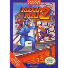 Front cover view of Mega Man 2 - NES