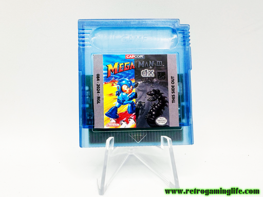 Mega Man 3 DX Gameboy Color Reproduction Video Game Cart - for just $19.99! 