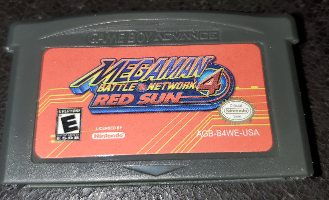 Mega Man Battle Network 4 Red Sun GBA Video Game Boy Advance 2004 - for just $11.50! 