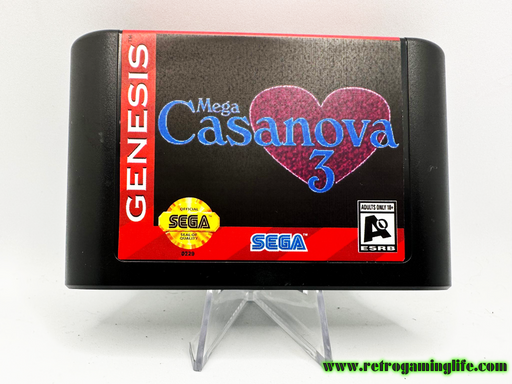 Mega Casanova 3 (Sega Genesis, Adults Only 18+) - for just $19.99! 