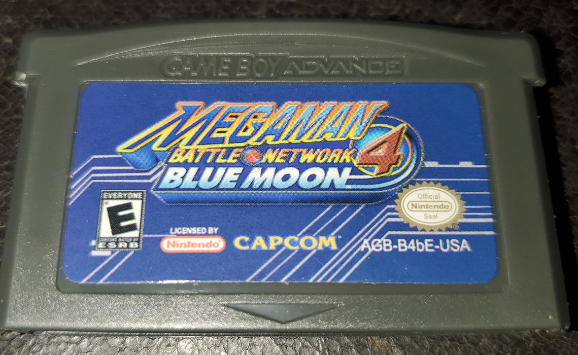 Mega Man Battle Network 4 Blue Moon GBA Video GameBoy Advance Nintendo - for just $11.50! 