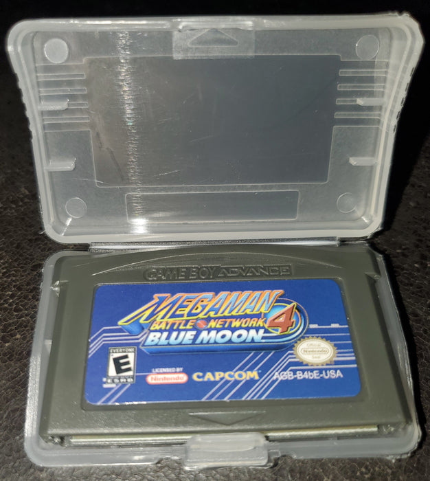 Mega Man Battle Network 4 Blue Moon GBA Video GameBoy Advance Nintendo - for just $11.50! 