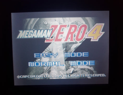 Mega Man Zero 4 GBA Video Game Boy Advance Nintendo - for just $11.50! 