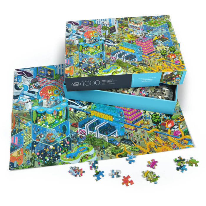 Megapolis 1000 Piece Jigsaw Puzzle Fred - for just $19.99! 