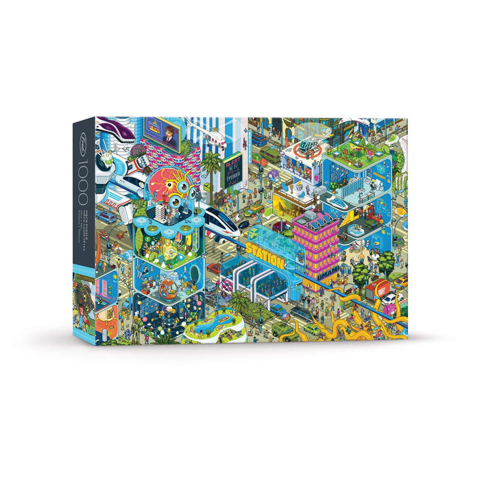 Megapolis 1000 Piece Jigsaw Puzzle Fred - for just $19.99! 