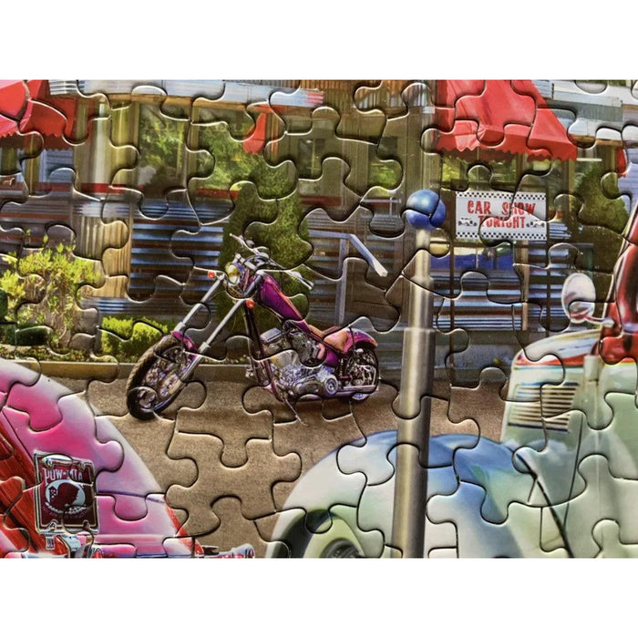 Mel's Drive In 1000 Piece Jigsaw Puzzle Springbok - for just $19.99! 