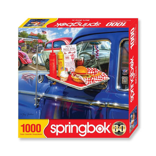 Mel's Drive In 1000 Piece Jigsaw Puzzle Springbok - for just $19.99! 