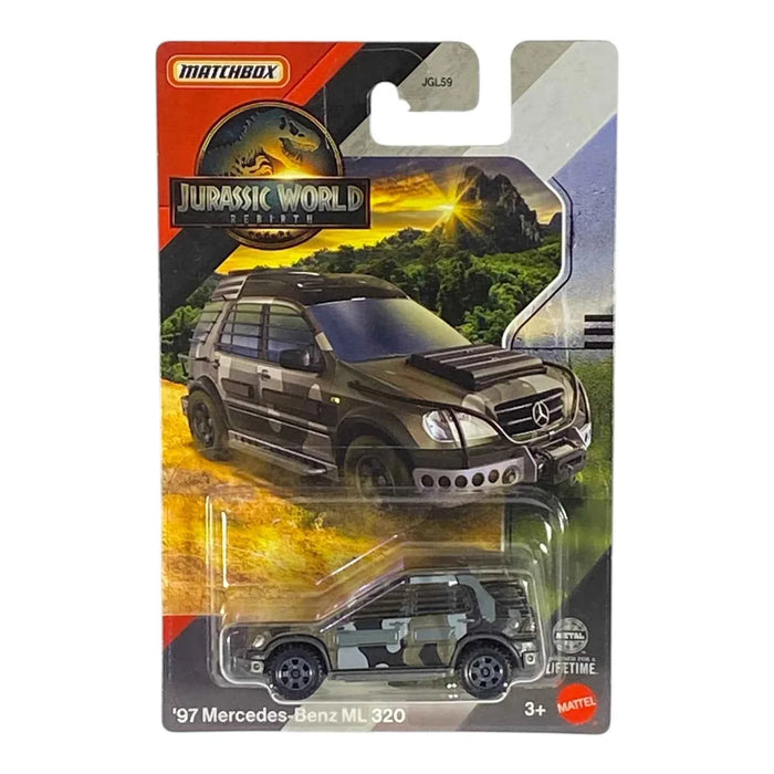 Matchbox '97 Mercedes-Benz ML 320 - Jurassic World Rebirth Collection - for just $3.99! 