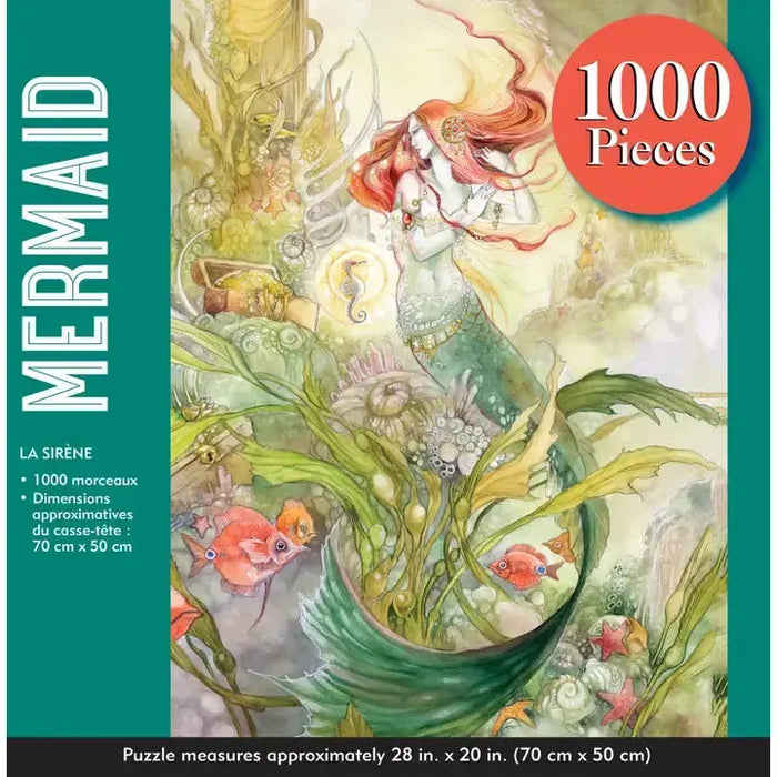 Mermaid 1000 Piece Jigsaw Puzzle Peter Pauper - for just $19.99! 