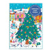 Merry & Bright Christmas Greeting Card 60 Piece Jigsaw Puzzle Galison - for just $7.99! 