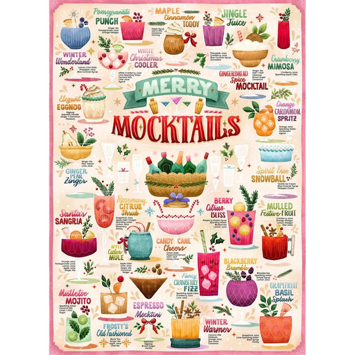 Merry Mocktails 1000 Piece Jigsaw Puzzle Cobble Hill - for just $20.99! 