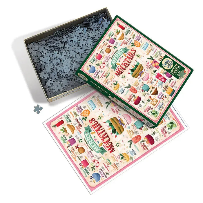 Merry Mocktails 1000 Piece Jigsaw Puzzle Cobble Hill - for just $19.99! 