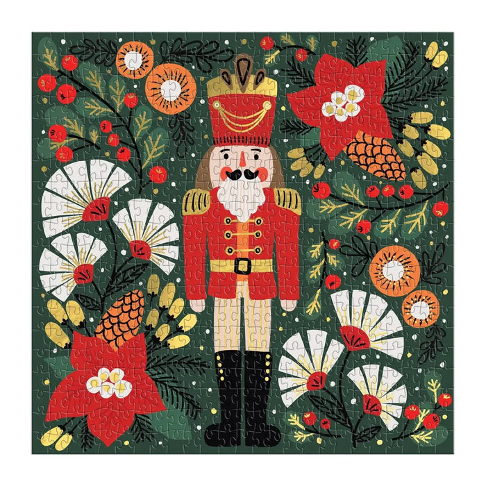 Merry Nutcracker 500 Piece Jigsaw Puzzle Galison - for just $17.99! 