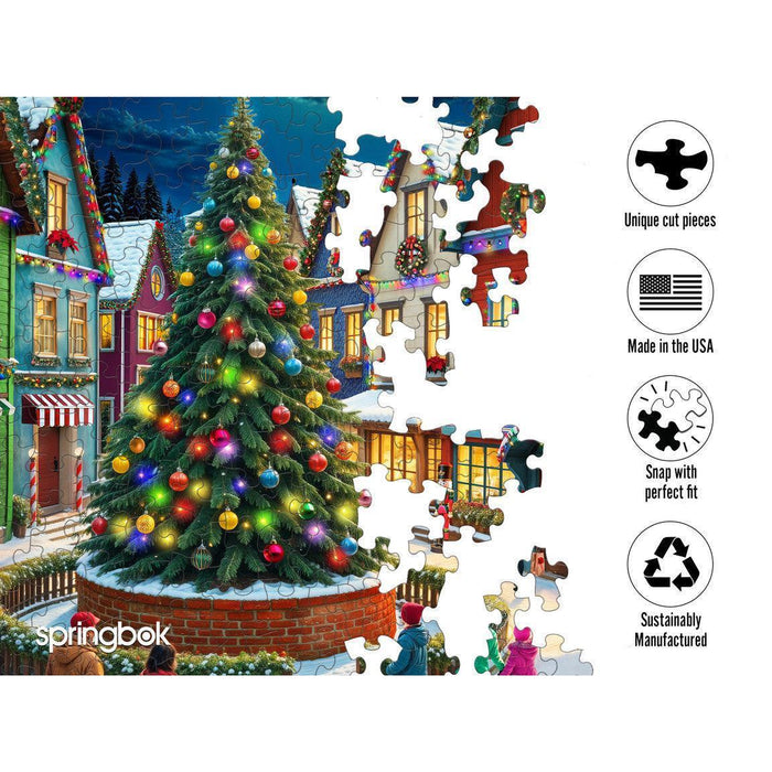 Merry Town Square 1000 Piece Jigsaw Puzzle Springbok - for just $19.99! 