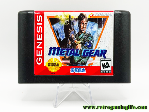 Metal Gear MSX Sega Genesis Reproduction - for just $29.99! 