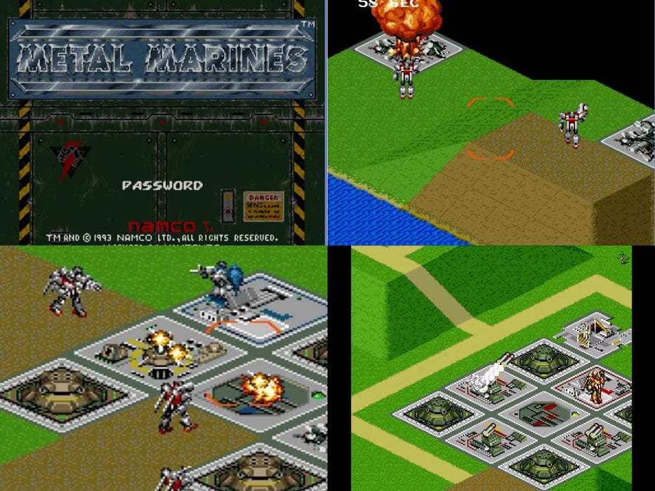 Metal Marines SNES Video Game Cartridge Super Nintendo 1993 - for just $22.99! 