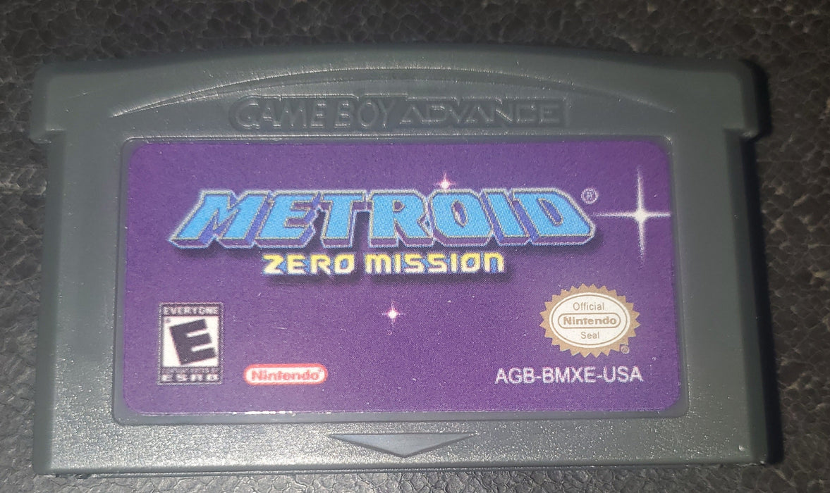 Metroid Zero Mission GBA Video Game Cartridge Game Boy Advance 2004 - for just $12.50! 