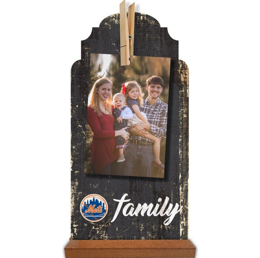 New York Mets 6'' x 12'' Family Clothespin Sign - for just $19.99! 