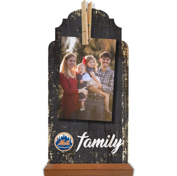 New York Mets 6'' x 12'' Family Clothespin Sign - for just $19.99! 