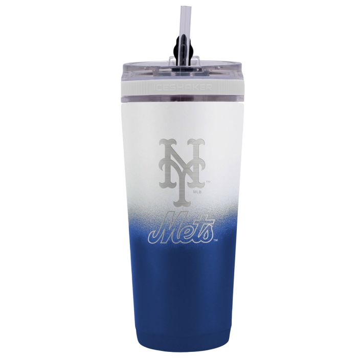 New York Mets 26 oz Stainless Steel Ice Shaker Bottle - for just $39.99! 