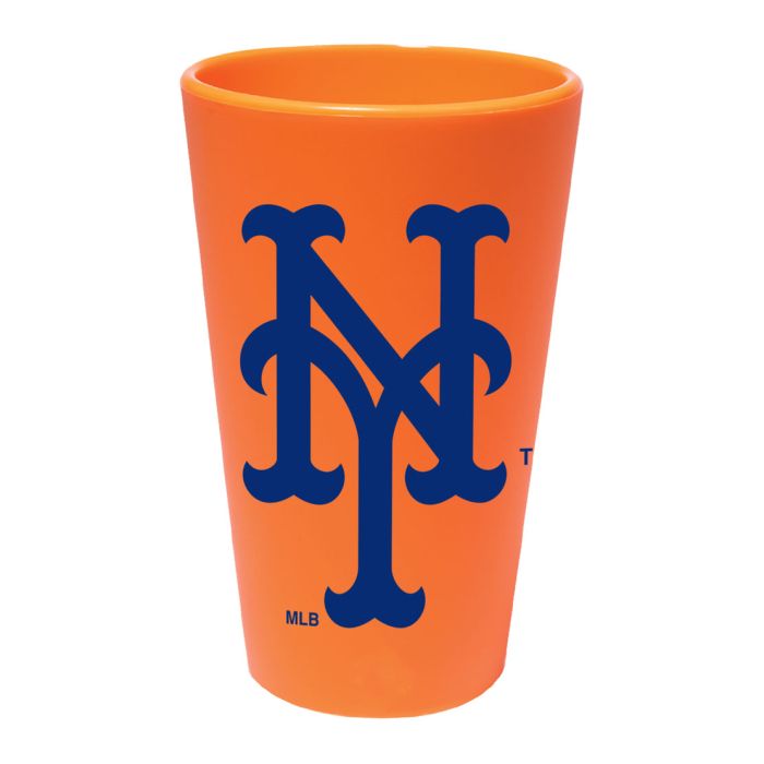 New York Mets 16 oz Team Color Silicone Pint Glass - for just $19.99! 