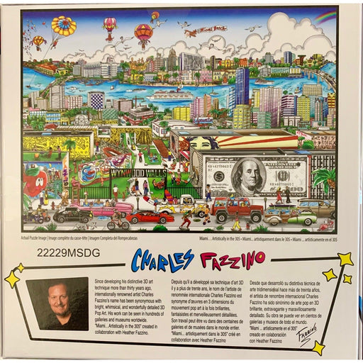 Miami 305 Pop Art 1000 Piece Jigsaw Puzzle Sure Lox - for just $14.99! 