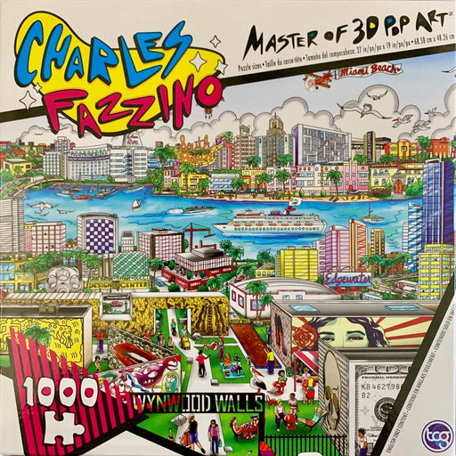 Miami 305 Pop Art 1000 Piece Jigsaw Puzzle Sure Lox - for just $14.99! 