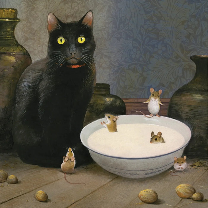 Mice will Play by Bill Mayer 500 Piece Jigsaw Puzzle NYPC - for just $26.99! 