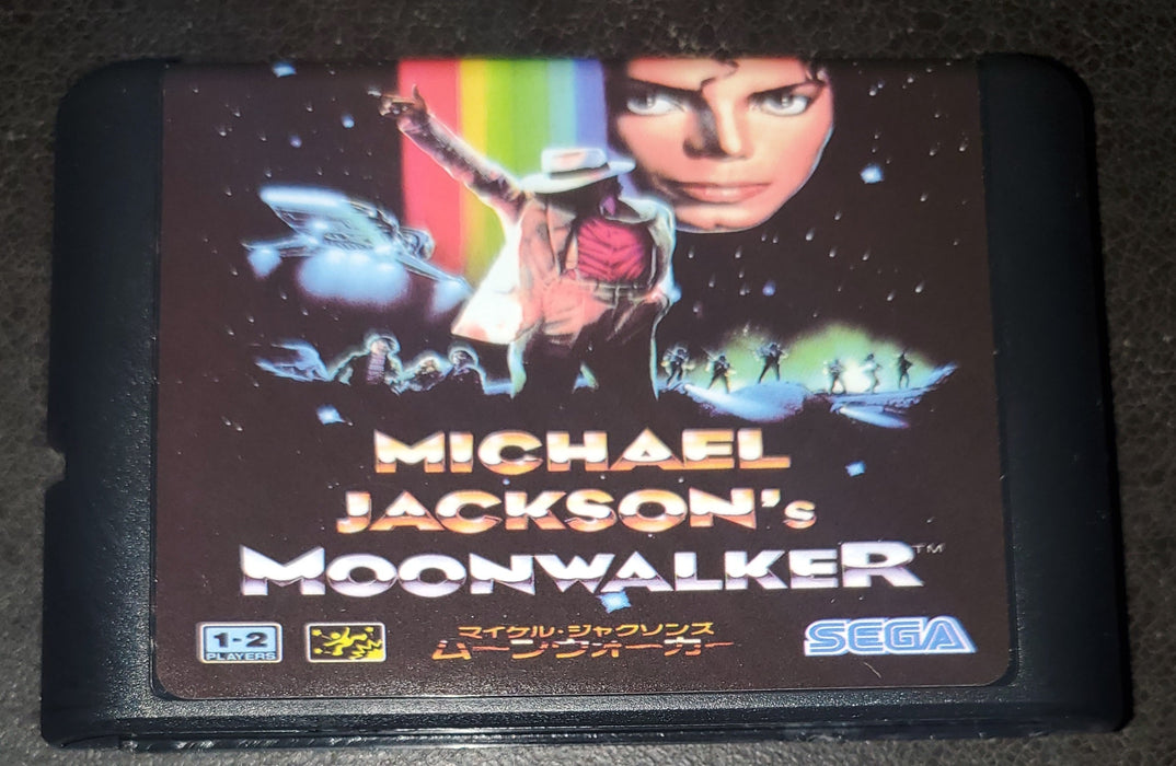Michael Jackson's Moonwalker Sega Genesis Mega Drive Video Game - for just $19.99! 