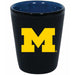 Michigan Wolverines Matte Black/Inner Color Shot Glass - for just $9.99! 