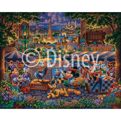 Mickey & Friends Painting in Paris 500 Piece Jigsaw Puzzle Disney x Dowdle - for just $24.99! 