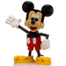 Custom Mickey Mouse MOC made using LEGO bricks (LEGO) - Premium Instructions - Just $79.99! Shop now at Retro Gaming of Denver