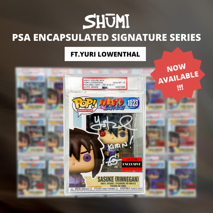 Shumi x PSA Encapsulated Signature Series - Sasuke Rinnegan (Yuri Lowenthal) [LIMIT 2 PER CUSTOMER][READ DESCRIPTION] - for just $120! 