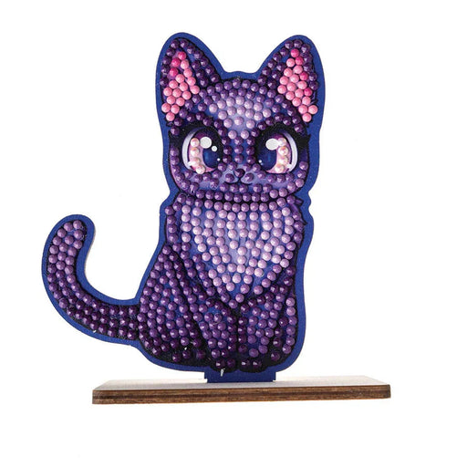 Midnight Cat Crystal Art Fantasy Buddies Kit Craft Buddy - for just $5.99! 