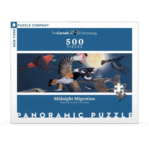 Midnight Migration 500 Piece Panoramic Jigsaw Puzzle NYPC - for just $22.99! 